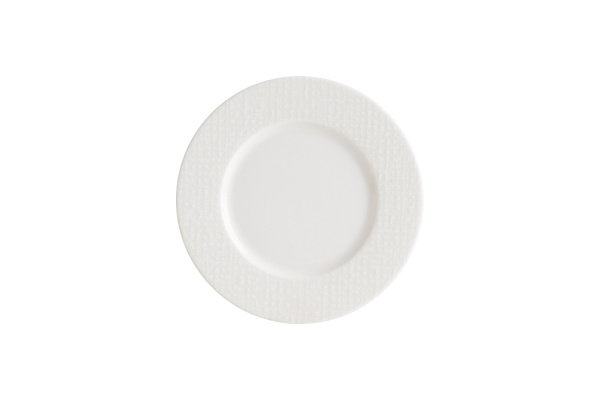 Тарелка d=160 мм. Белый Пэтч, форма Нит, тонкий край Bonna /1/6/420/