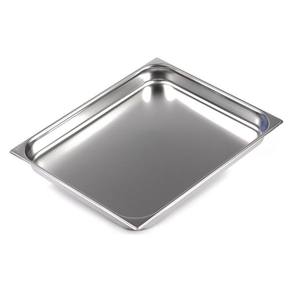 Гастроемкость 2/1 h= 65 мм. 19,5 л. нерж. MGsteel /1/6/