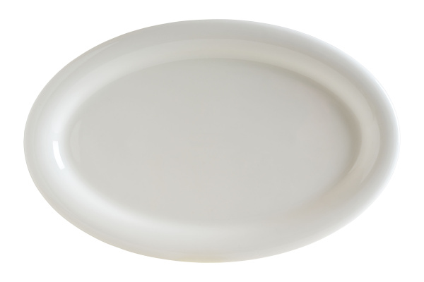 Блюдо овальное 220*140 мм. Белый Альбус Bonna /1/12/936/