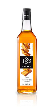 Сироп 1883 Пряник имбирный 1л GINGERBREAD