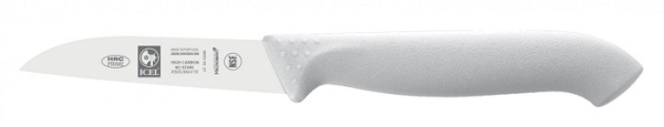 Нож для овощей 80/190 мм. белый антибактер. ручка HoReCa Icel /1/12/