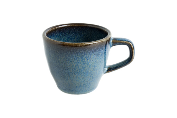 Чашка 70 мл. кофейная d=64 мм. h=53 мм. Оушн Хало (блюдце 74413) широкая полоска Bonna /1/6/1602/