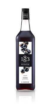 Сироп 1883 Черная смородина 1л  BLACKCURRANT