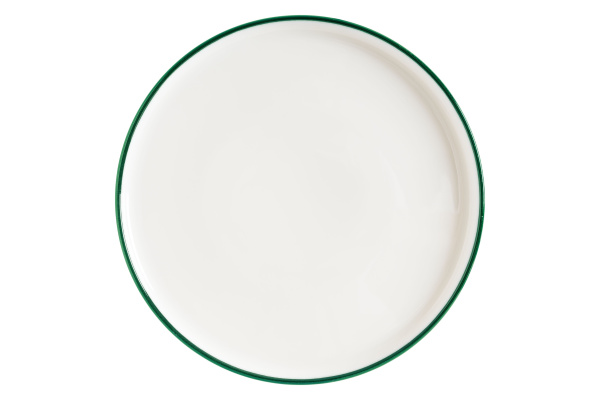 Тарелка d=280 мм. Линеа Зеленый, форма Хюгге Bonna /1/12/
