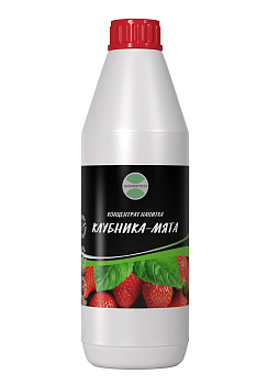 Концентрат напитка Клубника-мята 1 кг.