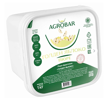 Пюре Яблоко Голден 1кг.
