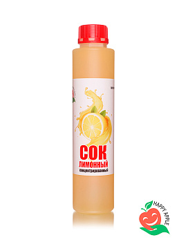 Сок лимонный концентрированный 1 кг