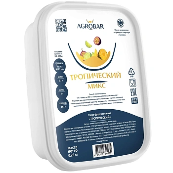 Пюре Тропический микс 250 г
