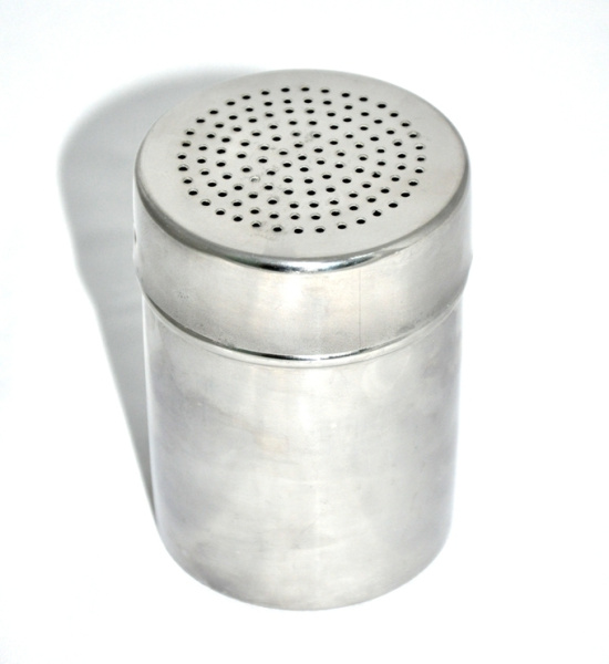 Емкость для сыпучих прод. 0,3 л. d=70 мм. h=100 мм. с мелк. отвер. нерж. MGsteel /1/144/