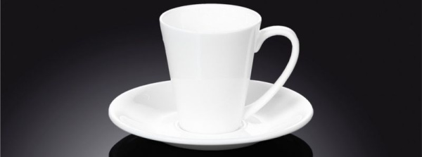 Кофейная пара 110 мл. конусная Wilmax /6/48/