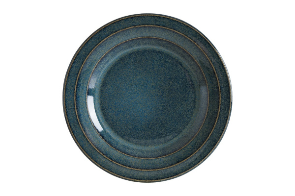 Тарелка d=180 мм. Оушн Хало широкая полоска Bonna /1/12/