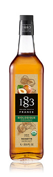 Сироп 1883 Лесной орех органический 1л HAZELNUT ORGANIC