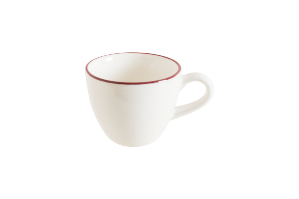 Чашка 80 мл. кофейная d=65 мм. h=53 мм. Линеа Бургундия (блюдце 78040) Bonna /1/6/1776/