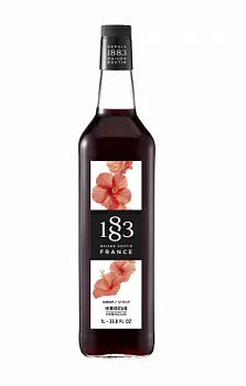 Сироп 1883 Гибискус (Hibiscus), 1 л