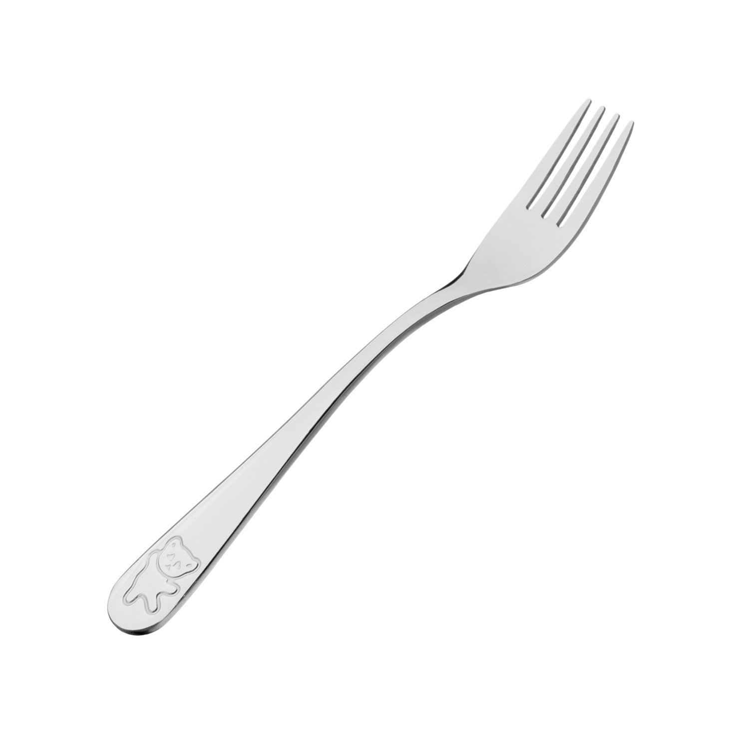 Вилка столовая детская Тедди 18/0 2,5 мм 16,5 см. MGsteel /12/