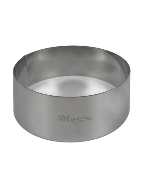 Форма кондитерская "Круг" d= 9 см. h=4 см. нерж. MGsteel /1/160/