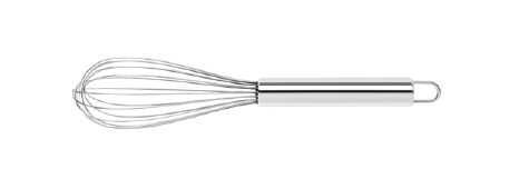 Венчик 24 см. нерж. 10 спиц/5 петель толщина спицы 1 мм. Abert /1/12/