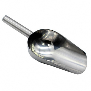 Совок для сыпучих продуктов  500 гр. 270 мм. нерж. Roal