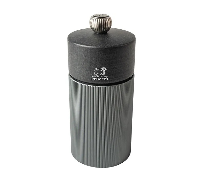 Мельница для перца h=12 см. графитовая бук, алюм. Лайн Peugeot /1/6/