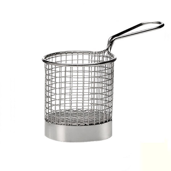 Корзинка для подачи круглая d=90/85 мм. h=90 мм. 400 мл. нерж. MGsteel /1/6/72/