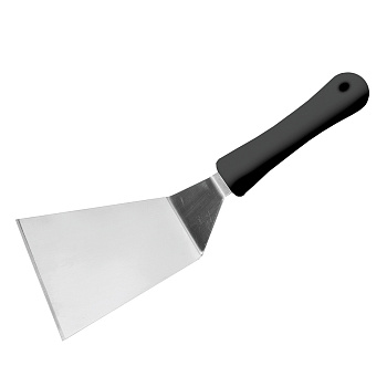 Лопатка 16 см черная пласт.ручка  P.L.	