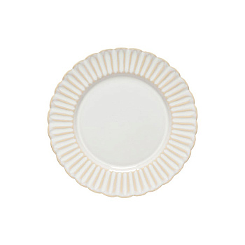 Тарелка круглая D21.9x21.7 H2.3см Costa Nova Cristal White