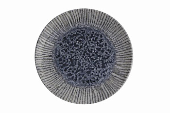Тарелка мелкая 25 см, без борта IRIS BLUE