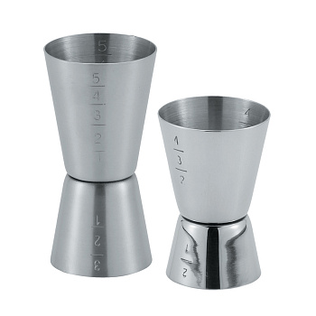 Джиггер 30/50мл нерж.  "P.L.-Bar Ware - Kam"