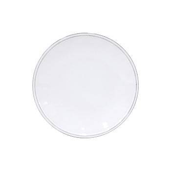 Тарелка круглая D26.5 H2.6 см Costa Nova "Friso WHITE"