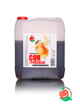 Сок грушевый концентрированный, канистра 5 кг