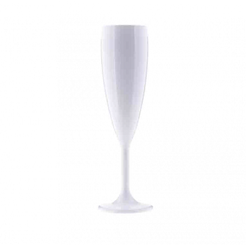 Бокал из поликарбоната Rubikap для шампанского 180 мл белый