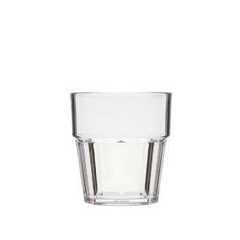 Стакан 250 мл, поликарбонат  RUBIKAP прозрачный