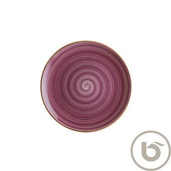 Тарелка круглая 23 см, Bonna "Аура Блэкберри"