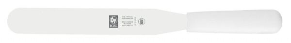 Лопатка 42 см. прямая раб. часть 30*4 см. нерж. с пластик. ручкой, белая Icel /1/6/
