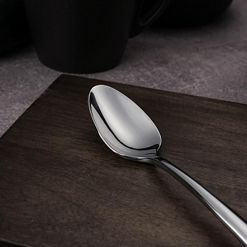 Ложка чайная, "Bramini" цвет серебро