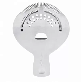 Стрейнер барный The Bars короткая ручка, нержавеющая сталь