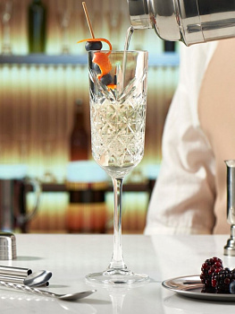 Бокал для шампанского 175 мл, D=60, H=225 мм "Таймлесс"