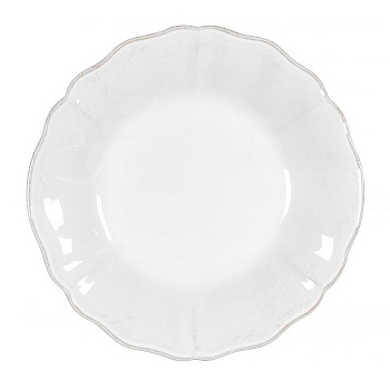 Тарелка для пасты White, 24 см, белый Costa Villa