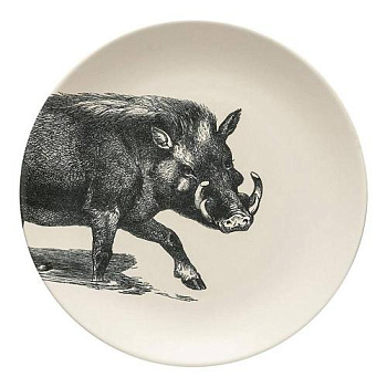 Тарелка круглая D21.6 H2.8 см Costa Nova "Elements" кабан
