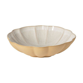 Тарелка глубокая D23.4 H6.1 см, 1100мл, Costa Nova "Marrakesh Sable Blanc"