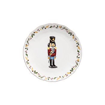 Тарелка круглая D21.4 Сasafina By Costa Nova "Nutcracker"