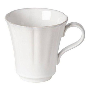 Кружка 400 мл, 14.3 x 11 H11.3 см Costa Nova "Rosa White"