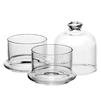 Набор емкостей VILLA PATISSERIE 2шт с крышкой, диаметр 32,5см