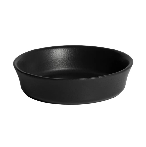 Форма для запекания и подачи 250 мл. d=140 мм. h=35 мм. черная керам Emile Henry /1/4/ ТП