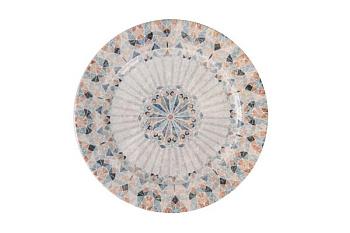 Тарелка мелкая с полями 25 см Prisma PIOLI