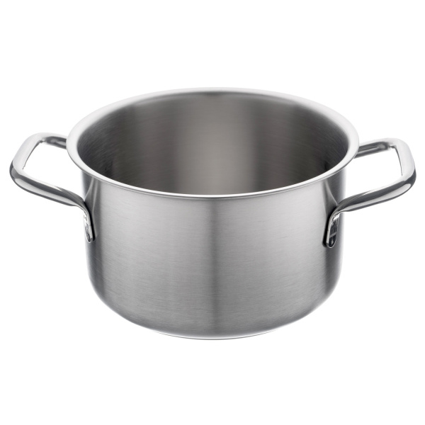 Кастрюля 3,75 л. нерж. d=20 см. h=12 см. б/кр (индукция) Pinti /1/