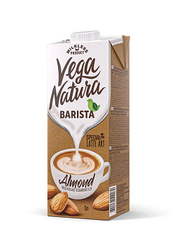 Молоко растительное Vega Natura Barista миндаль 1L