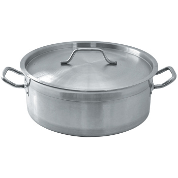 Кастрюля нерж.0,85л (12*7,5см) нерж. (Eco Line) -"P.L.-Proff Cuisine"