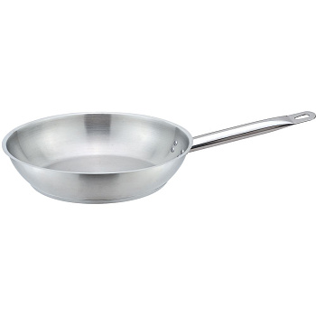 Сковорода нерж. D=30 H=5,5cм P.L. - EcoLine	