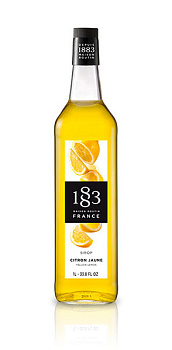 Сироп 1883 Желтый лимон 1л YELLOW LEMON